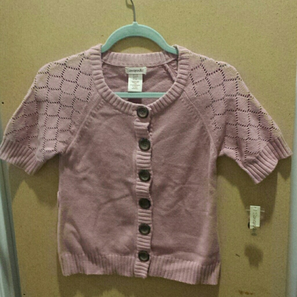 Elegant colored lilac buttoned down blouse